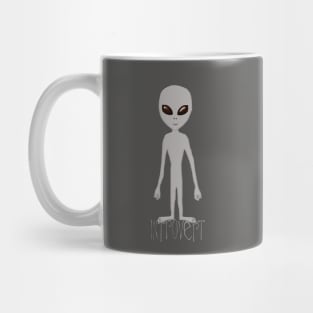 The Introverted Elusive Grey Mug